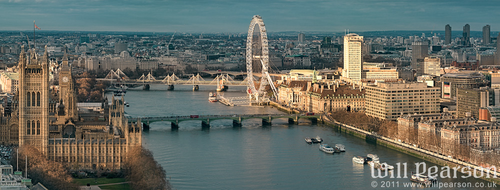 Sunlit London Panorama