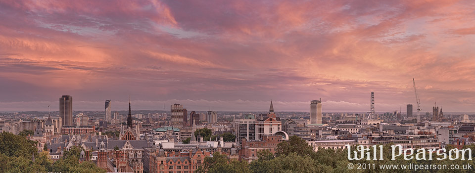 Sundown over Holborn
