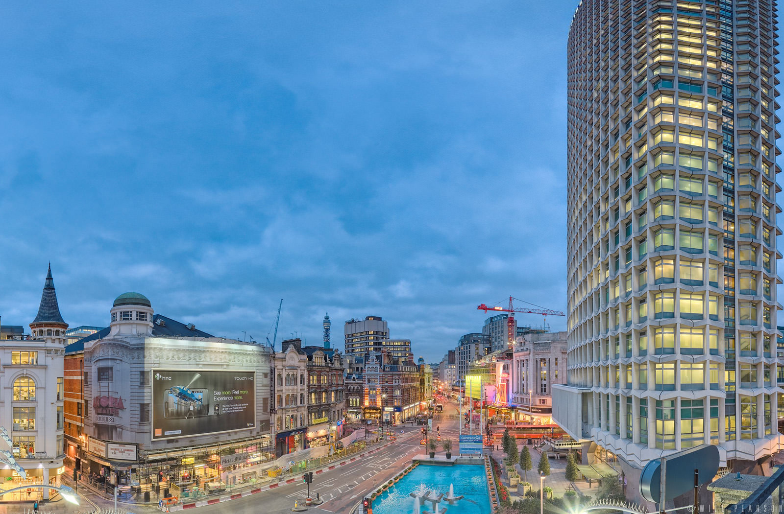 Centre Point London Will Pearson Panoramic Photographer London