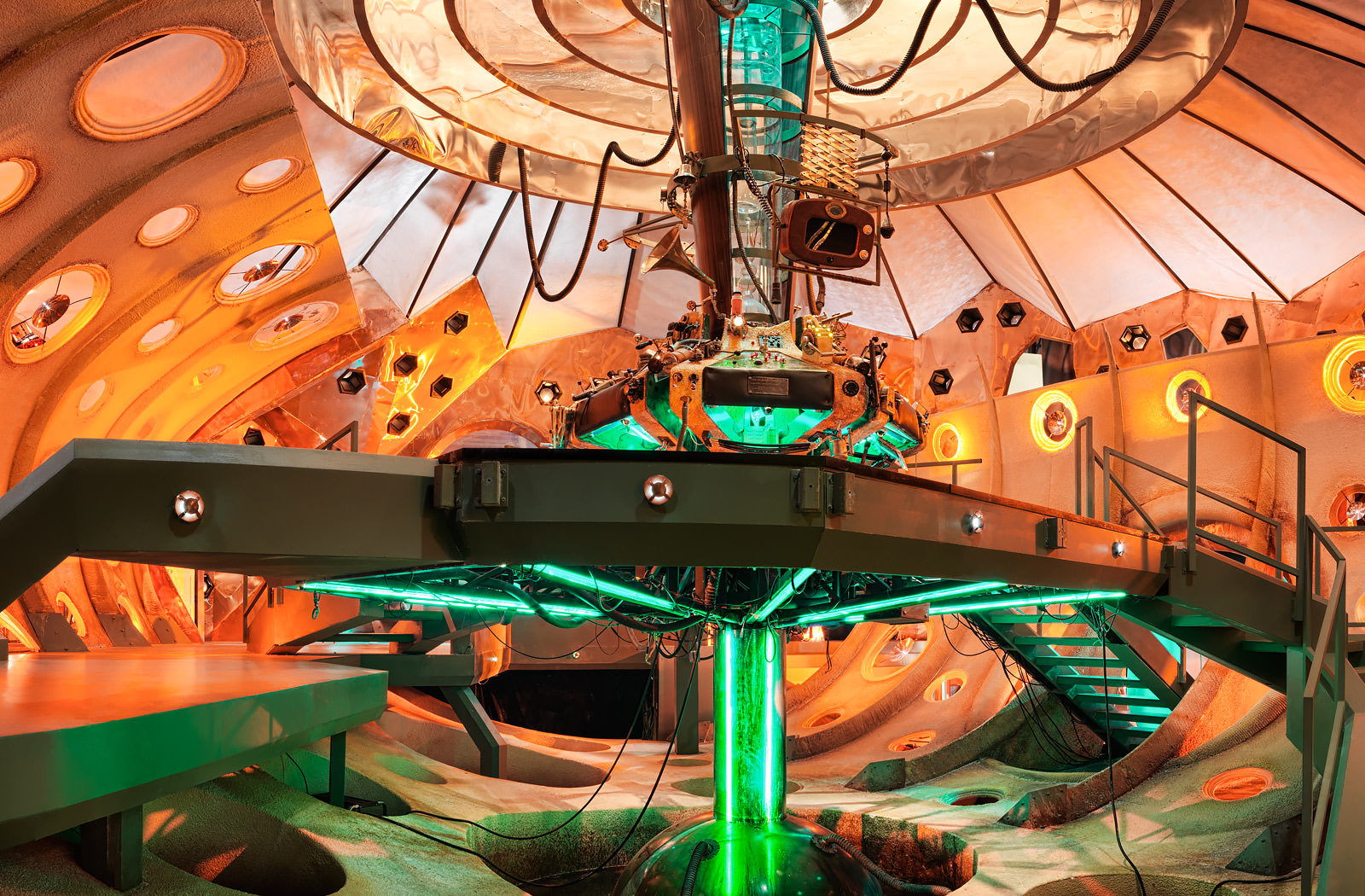 Doctor Who Inside The Tardis In 360 Degrees Will Pearson Panoramic 