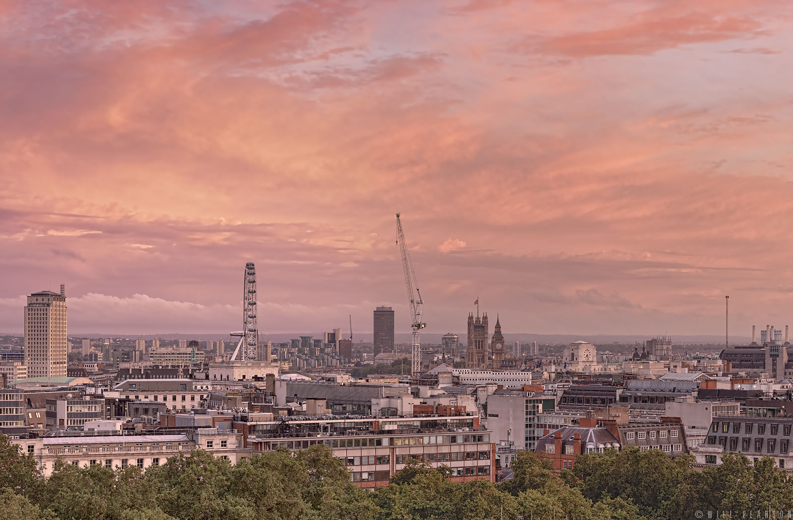 Sundown over Holborn