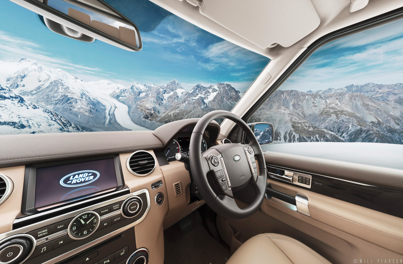 Landrover Discovery: 360 Car Interior