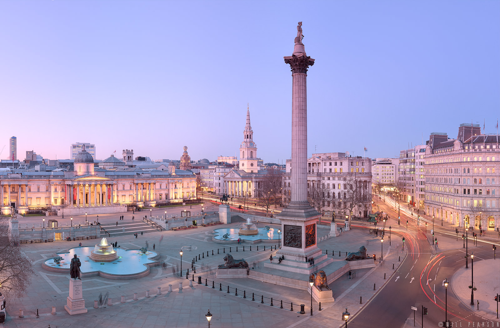 Trafalgar Square Panorama