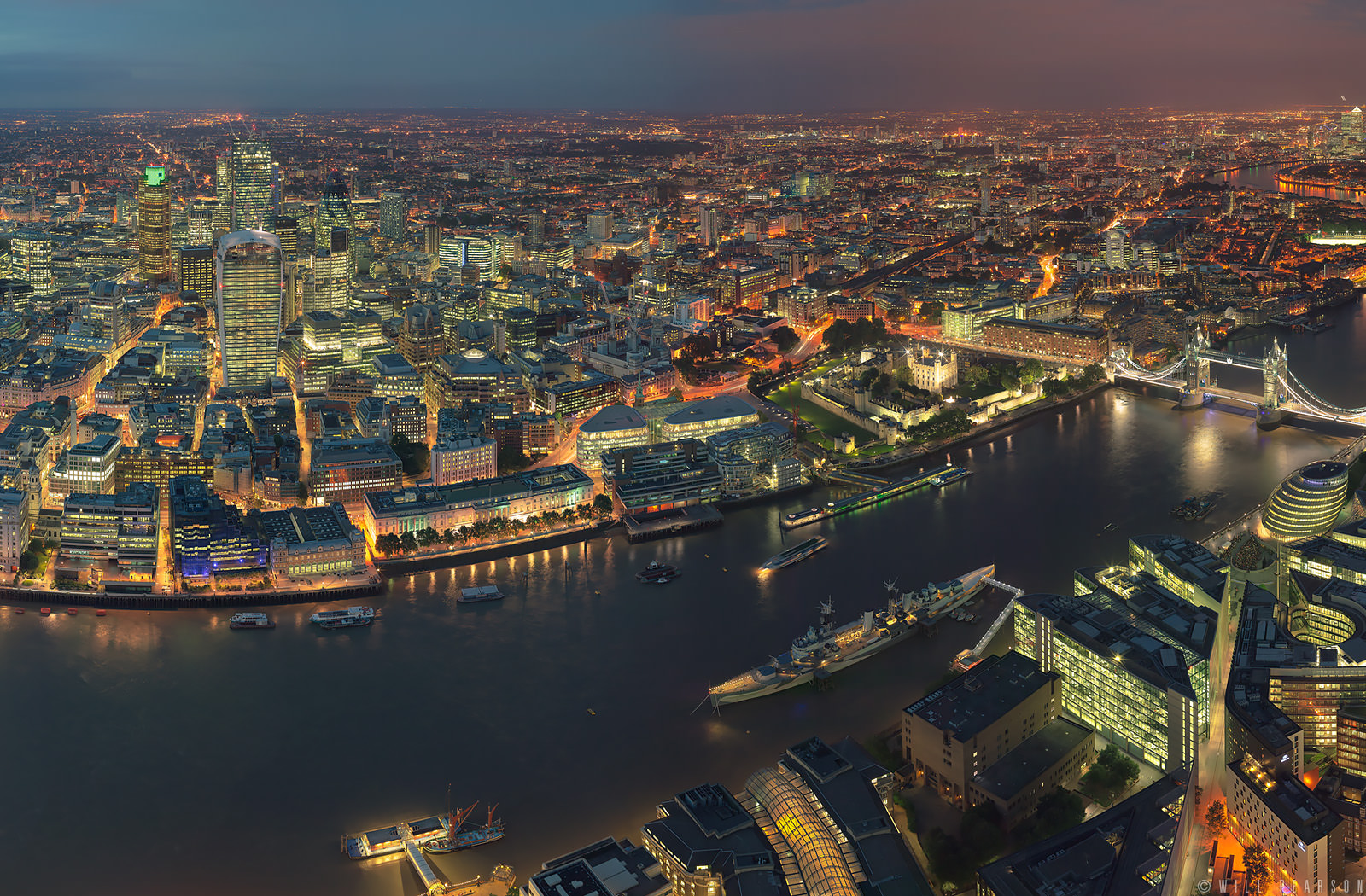 London's New Skyline - Will Pearson - Panoramic Photographer London