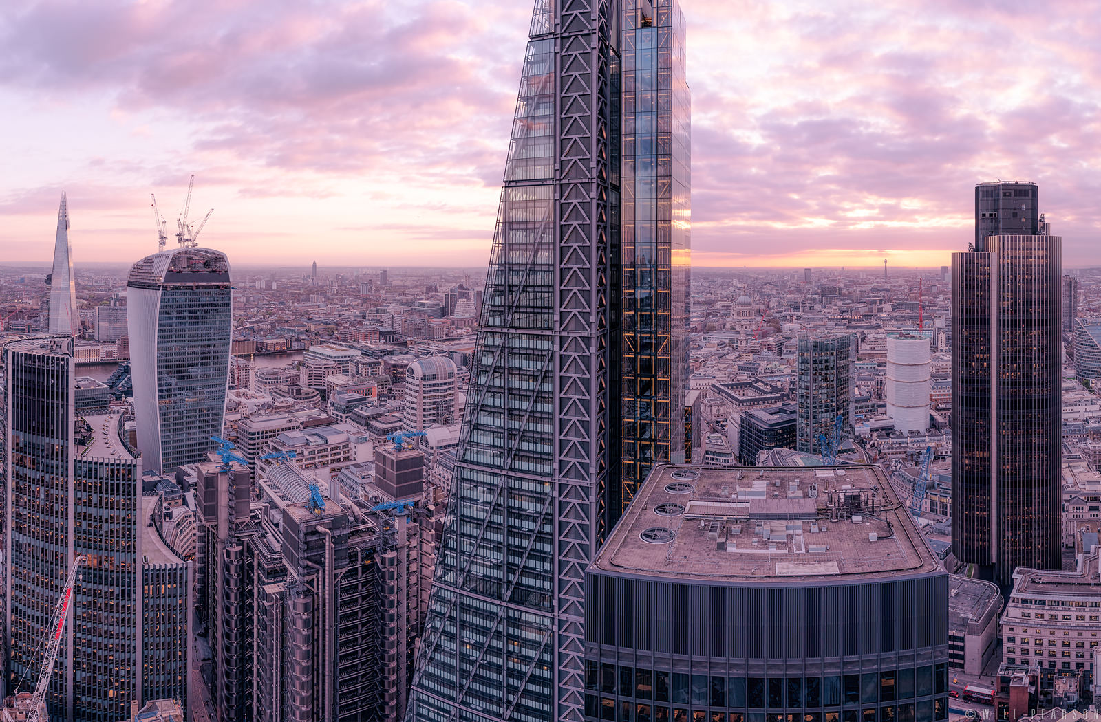 Lambent London - View from 30 St Mary Axe